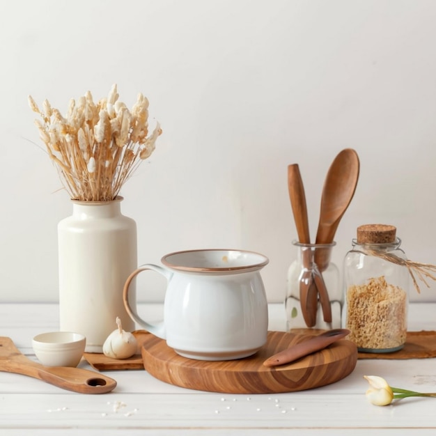 Aranżacja kuchni z przyborami